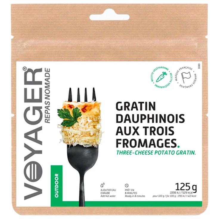 Voyager Gratin Dauphinois Aux 3 Fromages 125 g. 