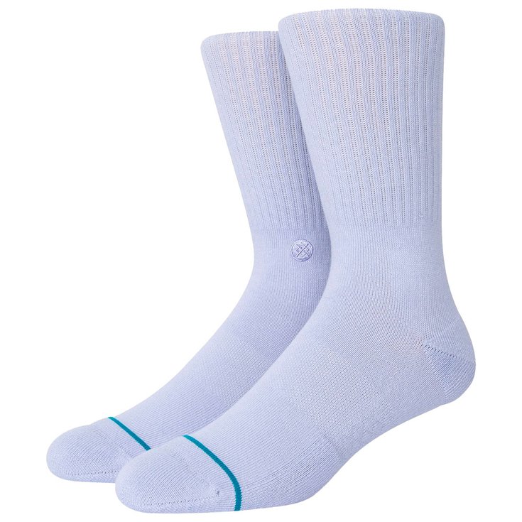 Stance Icon Socks Lilacice 