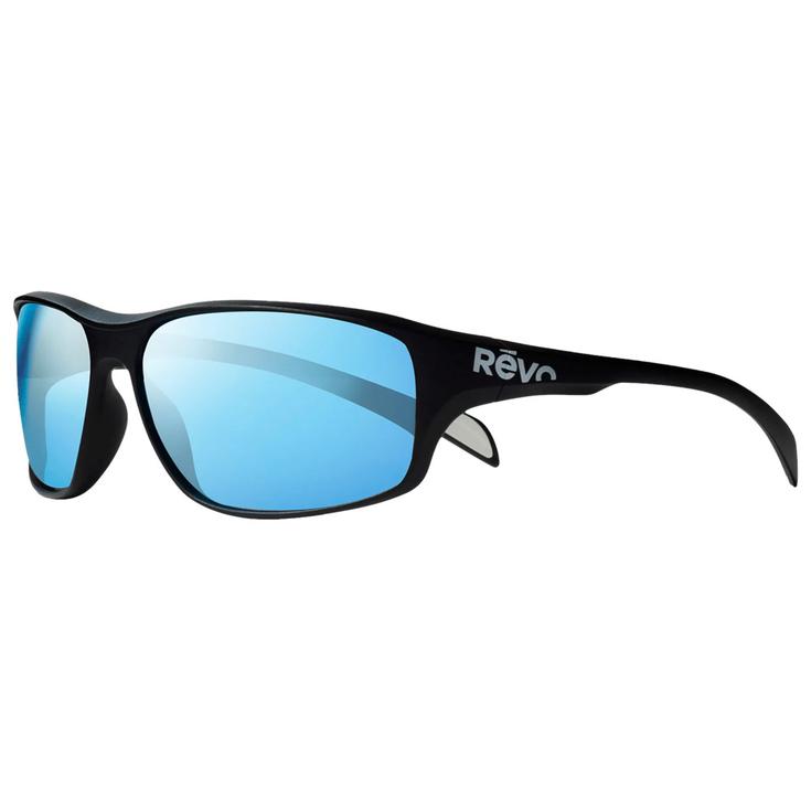 Revo Zonnebrillen Vertex Matte Black Serilium Blue Water Polarized Voorstelling