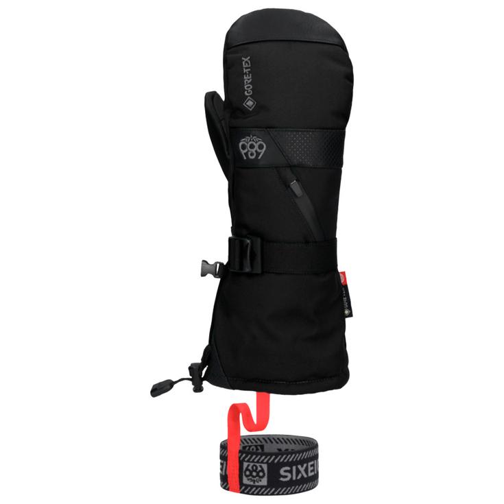 686 Mitten Gore-Tex Smarty 3-in1 Gauntlet Mitt Black Overview