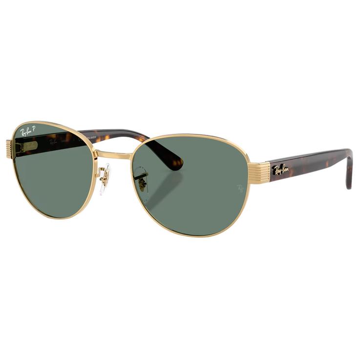 Ray Ban Sunglasses RB3766CH Polished Gold Chromance Grey Polar Overview