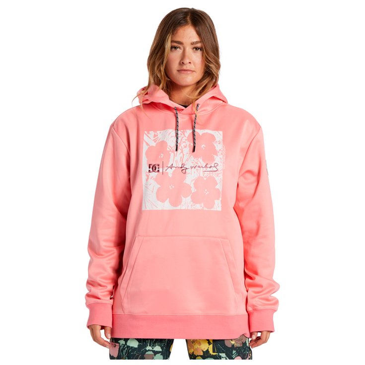 DC Sweaters Andy Warhol Snowstar W Shell Pink Voorstelling