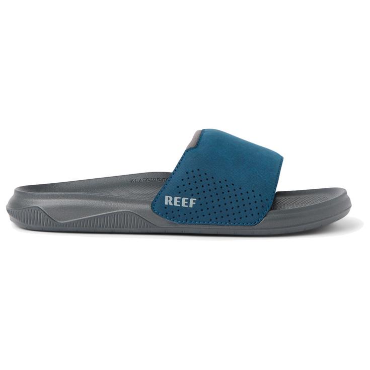 Reef Slides Tailslide Grey Navy Overview