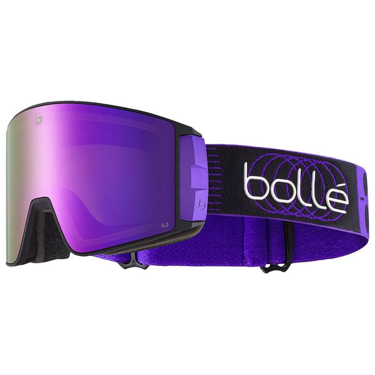 Bollé Masque de Ski Blackridge Galactic Map Matte Cosmic Purple Présentation