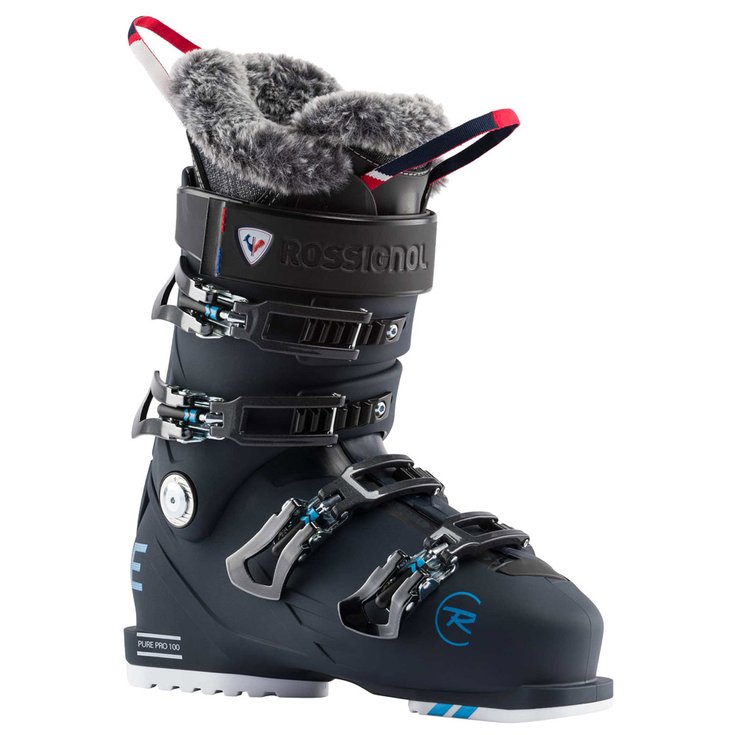 Rossignol Ski boot Pure Pro 100 Blue Black Overview