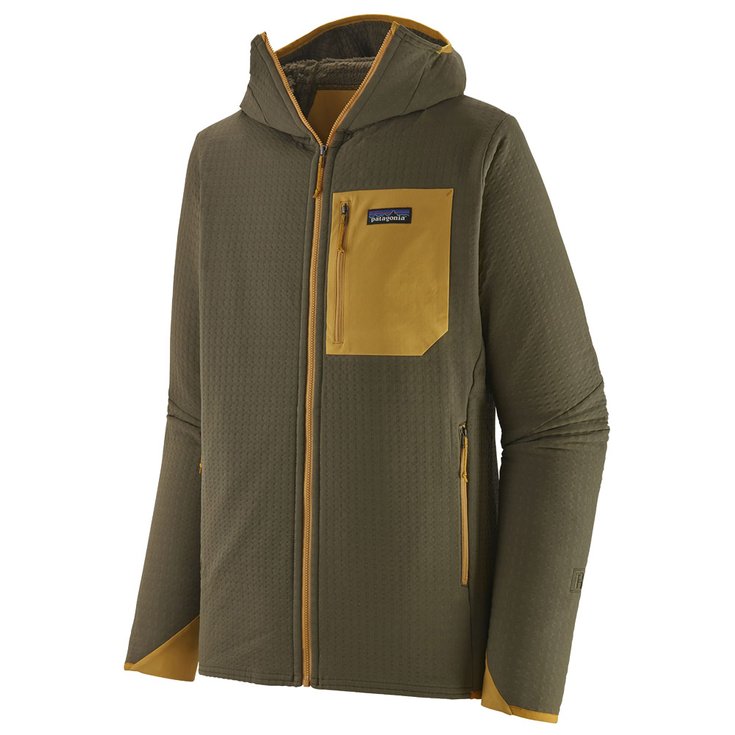 Patagonia M's R2 TechFace Hoody Basin Green 