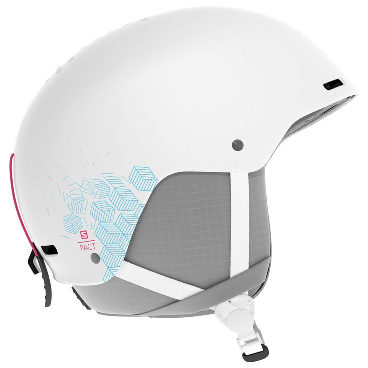 Salomon Helmet Pact White Overview