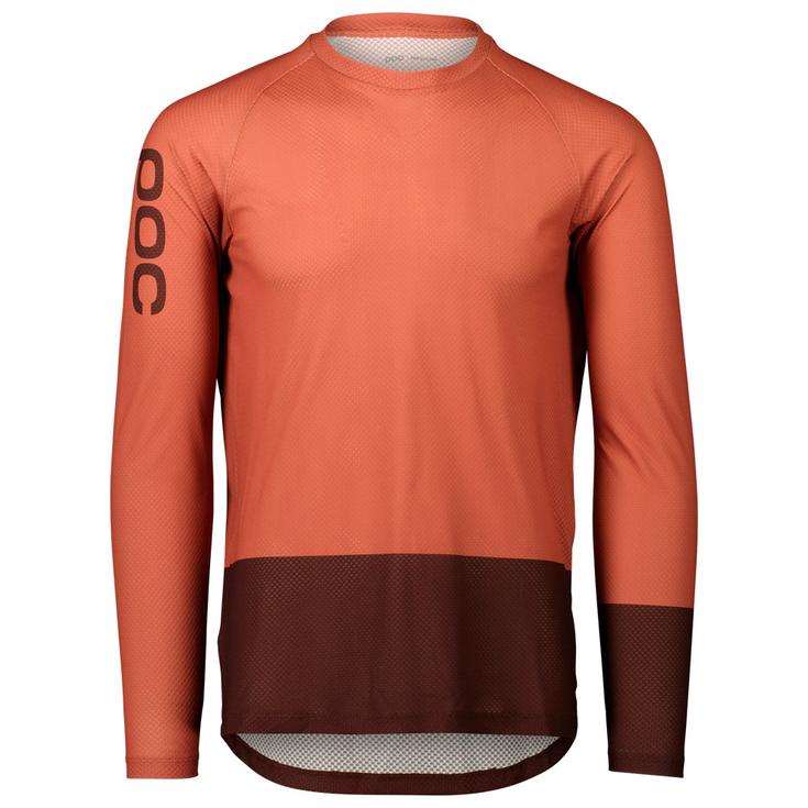 Poc MTB Pure LS Jersey Himalayan Salt - Axinite Brown 