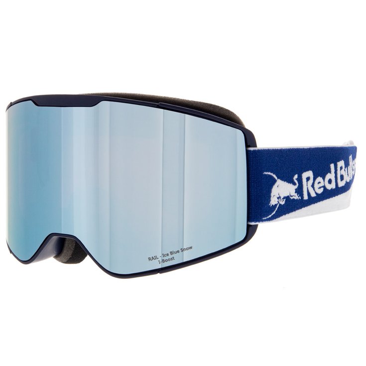 Red Bull Spect Skibrille RAIL-006 blueice blue snow, red with bl Präsentation