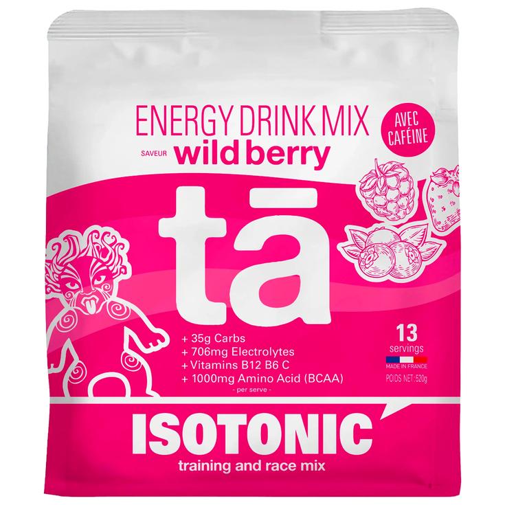 TA Energy Gel energetici Energy Drink Mix Fruits des bois Presentazione