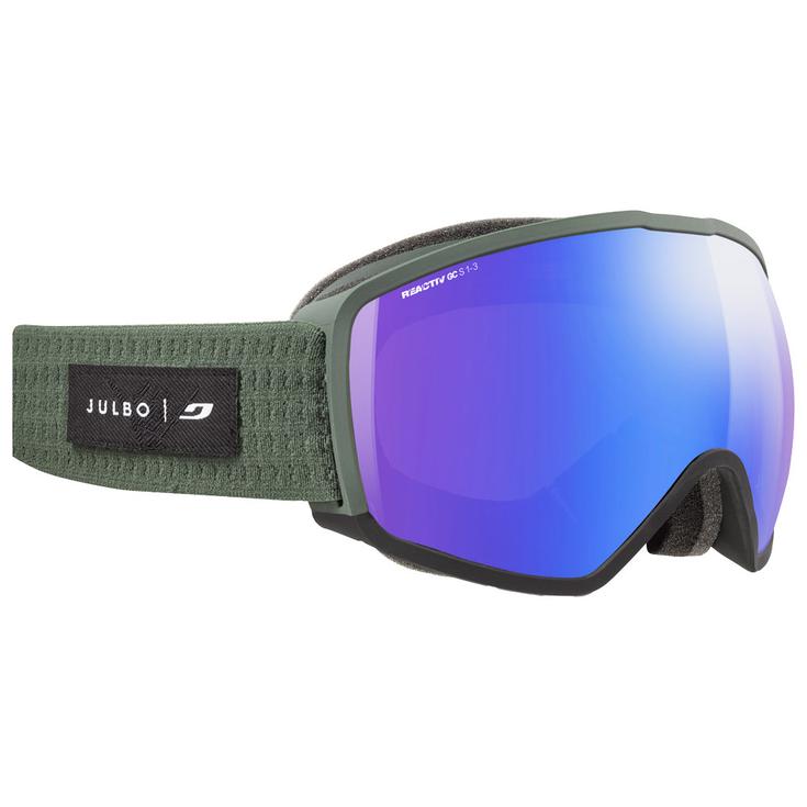 Julbo Goggles Hit Vert Foncé Noir Reactiv 1-3 Glare Control Overview