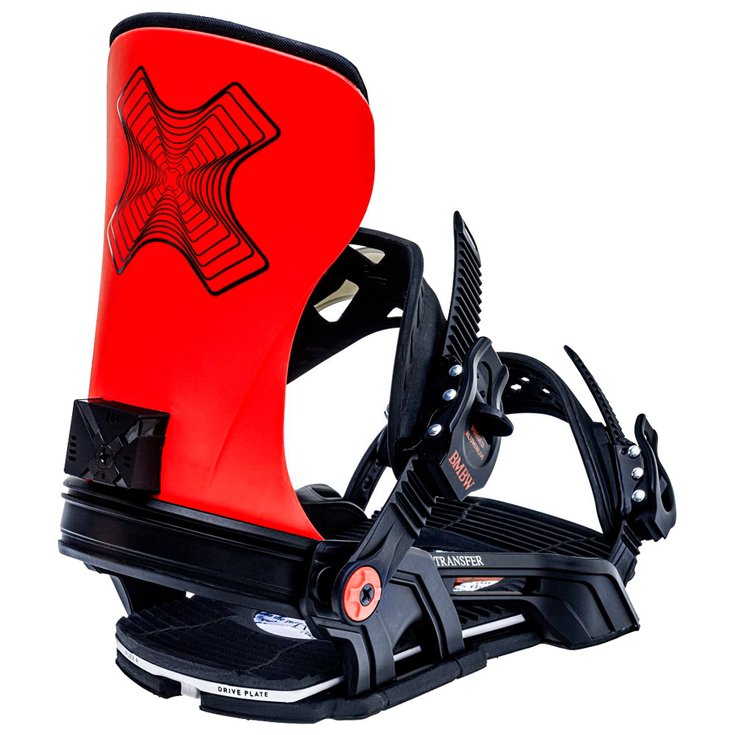 Bent Metal Fix Snowboard Transfer Black Red Voorstelling