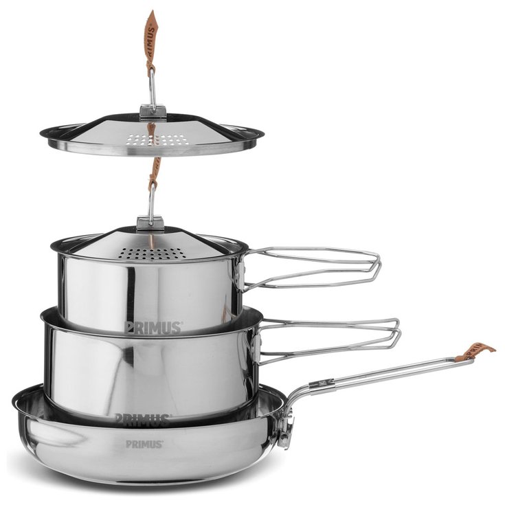 Primus Kookpot Campfire Cookset Stainless Steel Small Voorstelling