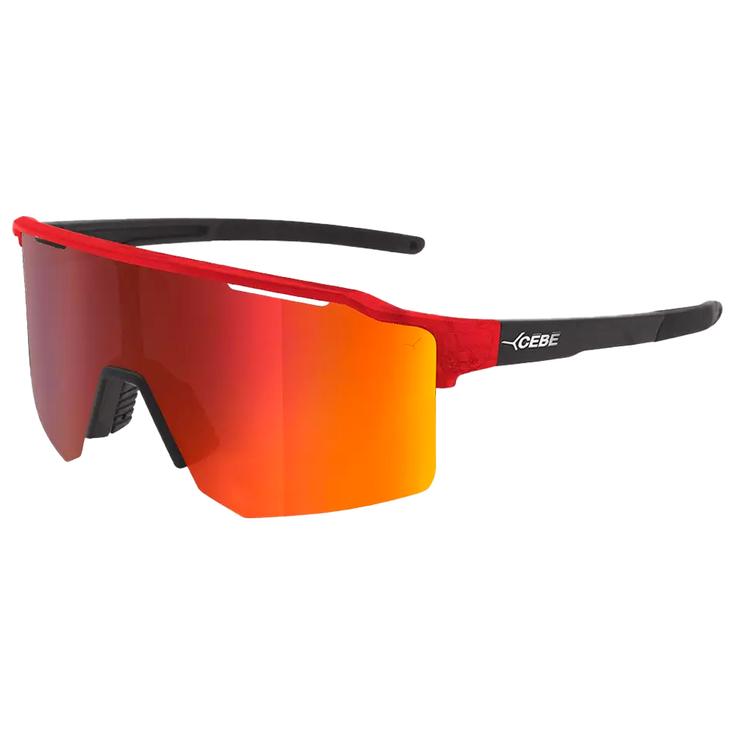 Cebe Lunettes de soleil Outflow 2 Lite Matt Black Red Grey Red Revo Présentation