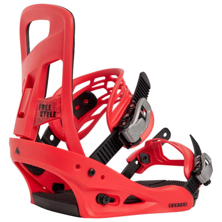 Burton Binding snow Freestyle Geranium Red Voorstelling