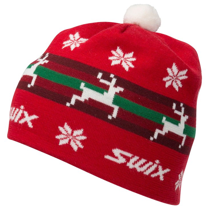Swix Bonnet Nordique Gunde Holiday Red Overview