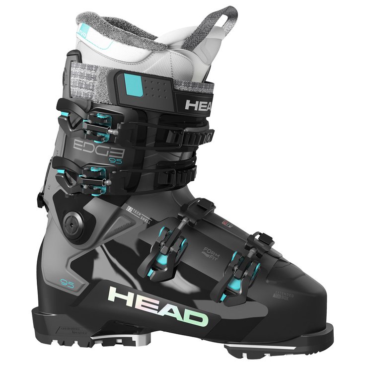 Head Chaussures de Ski Edge 95 W Hv Gw Black Turquoise Détail