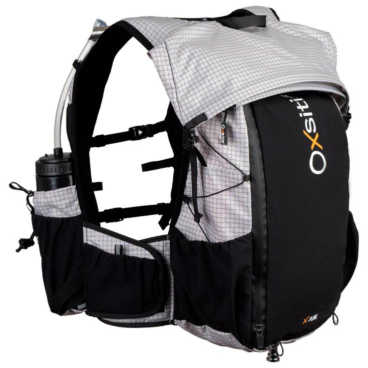 Oxsitis Zaino idratazione X-Plore 28+5 Light Grey Black Presentazione