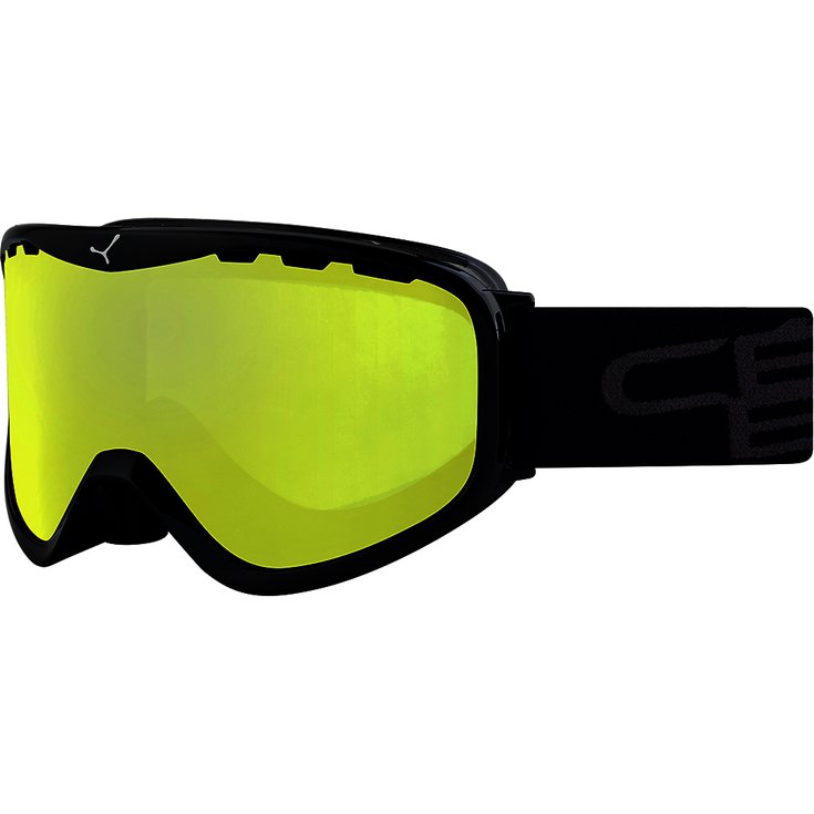 Cebe Masque de Ski Ridge OTG Black Yellow Présentation