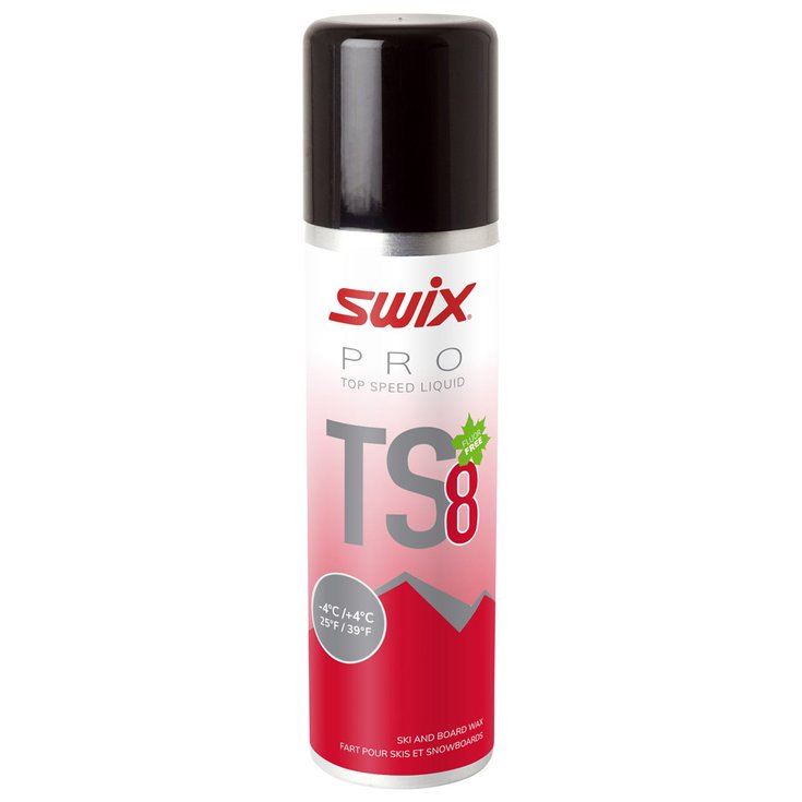 Swix Fartage glisse Nordique Pro Ts8 Liquid 125ml Présentation