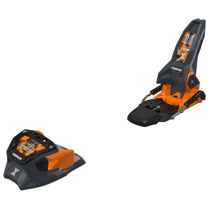 Marker Fijaciones esquí Griffon X 13 90mm Graphite Orange Presentación