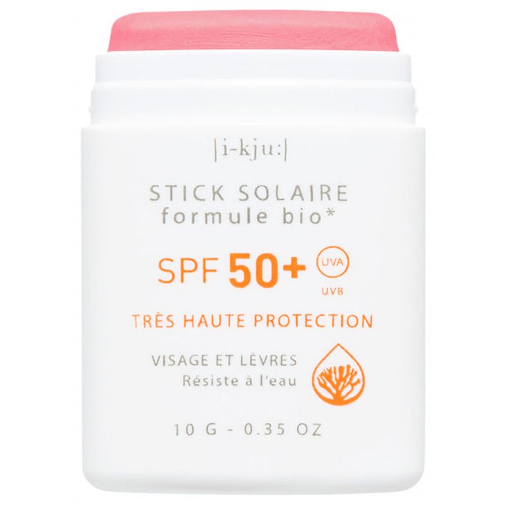 EQ Love Crème solaire Stick Solaire Framboise Spf50+ 50+ Présentation