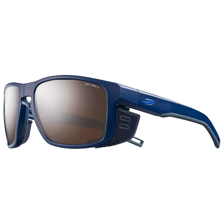 Julbo Sunglasses Shield Bleu Foncé Alti Arc 4 Overview