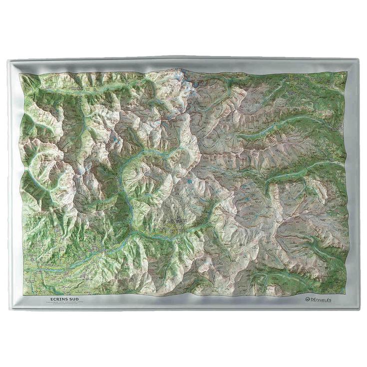 Deniveles Carte 3D Les Ecrins Sud Presentazione Deniveles Carte 3D Les Ecrins Sud Presentazione
