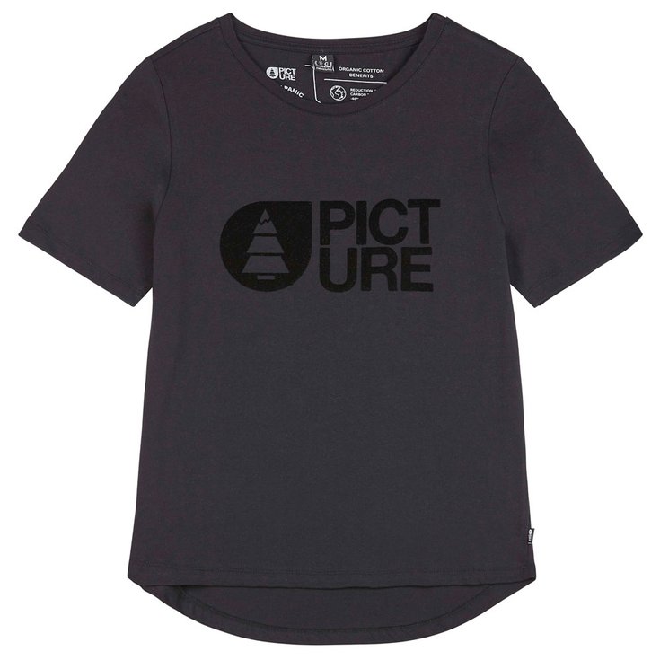 Picture Tee-shirt Fall Regular Black Overview
