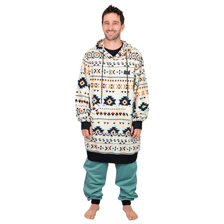 All-In Poncho Polar Poncho Indian Voorstelling