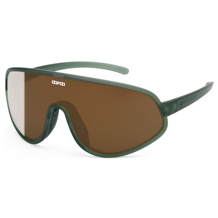 Izipizi Lunettes de soleil Speed S Cat.3 Sage Green Crystal Good Weather Overview