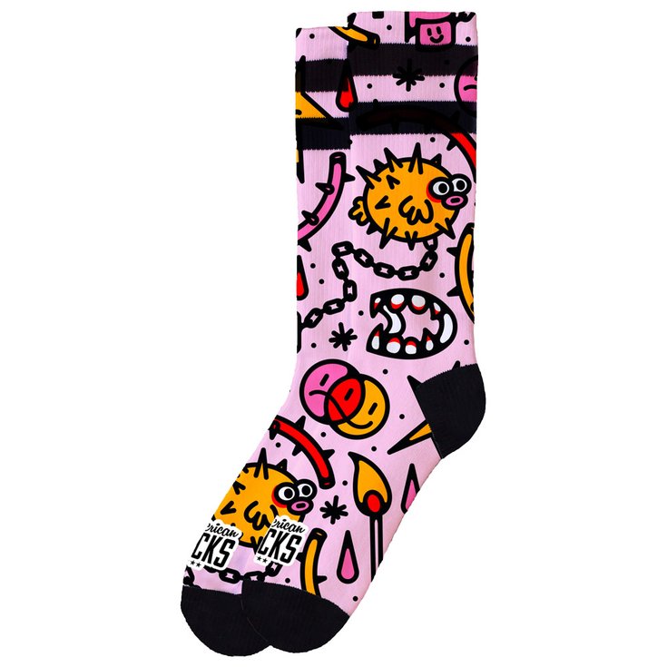 American Socks Socks The Original Signature Blowfish Overview