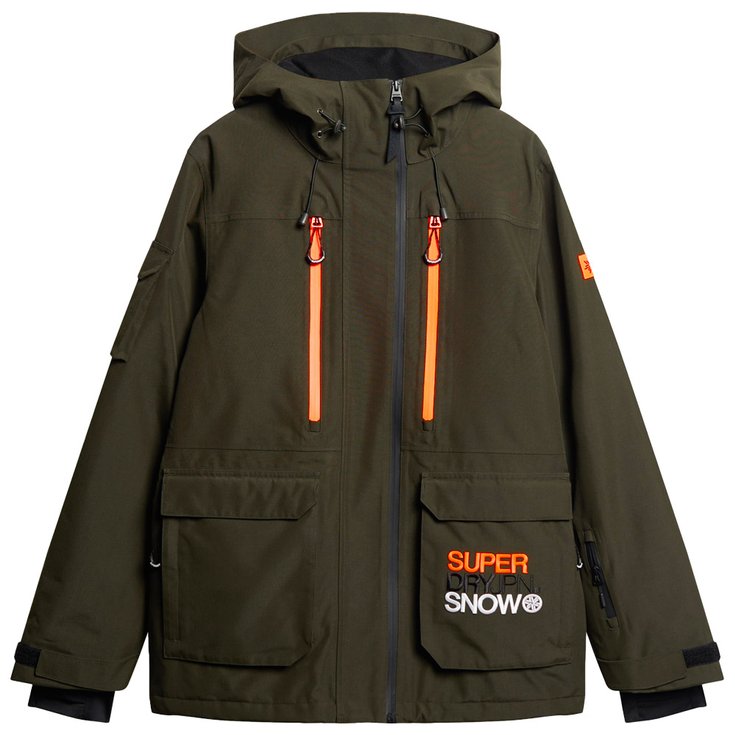 Superdry Skijassen Ultimate Rescue Jacket Surplus Goods Olive Voorstelling