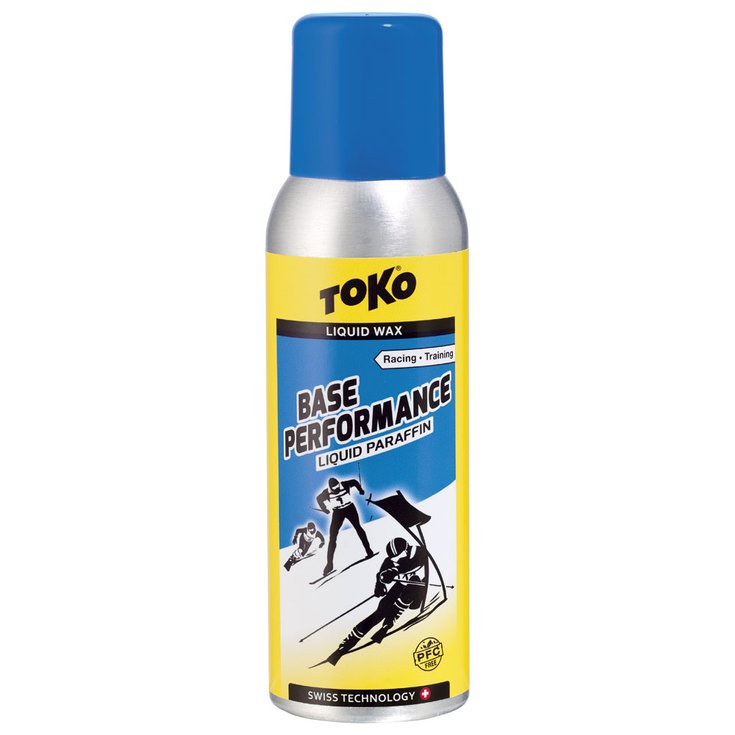 Toko Waxing Base Performance Liquid Paraffin Blue 100ml Overview