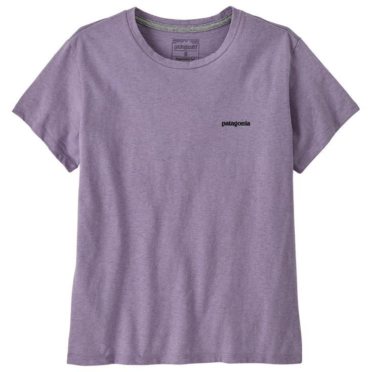 Patagonia Tee-shirt P-6 Logo Responsibili-Tee Concrete Purple Présentation