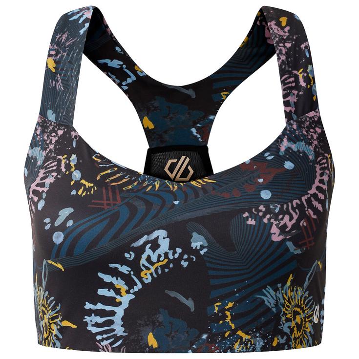 DARE2B Sports Bra Swift III Brassière Black Energetic Print Overview