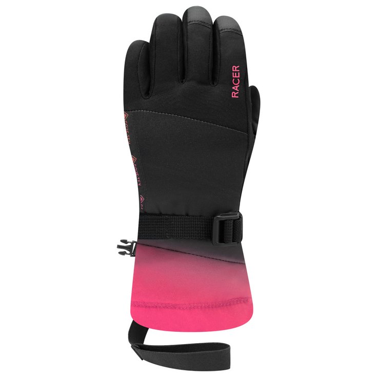 Racer Handschoenen Giga 6 Black Pink Voorstelling