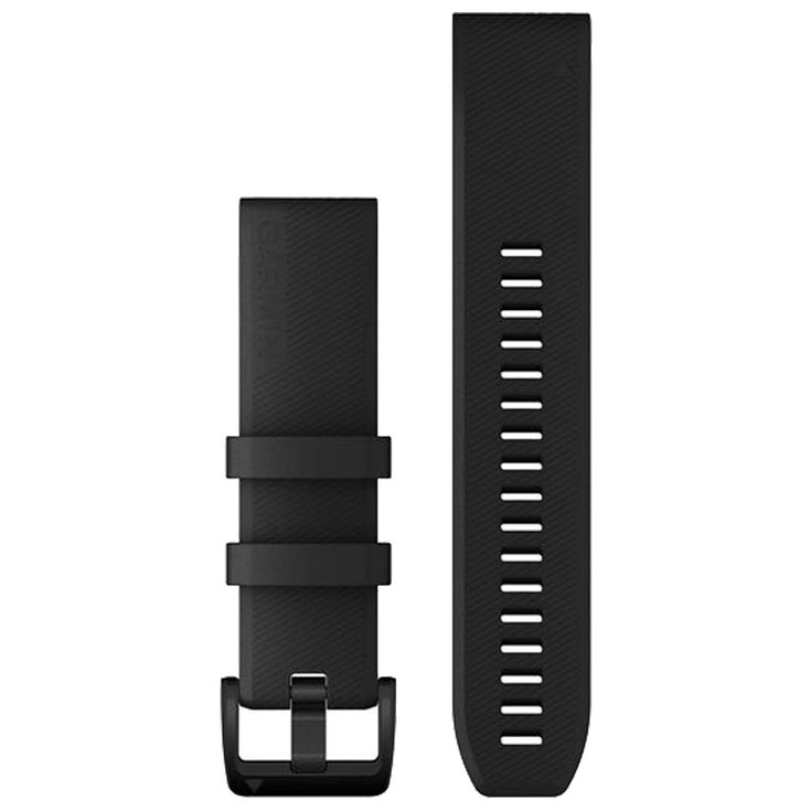 Garmin Pulsera Quickfit 22 Noir Fermoir Acier Inox Noir Presentación