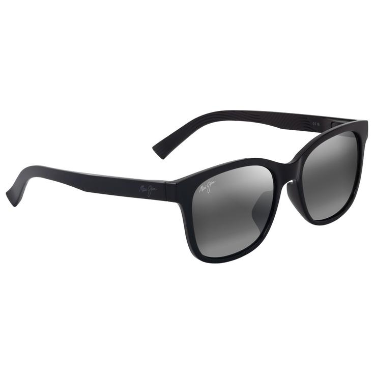 Maui Jim Lunettes de soleil Owelo Shiny Black Neutral Grey MauiPure Présentation
