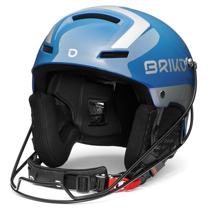 Briko Helmet Slalom Epp Impact Blue Silver Overview