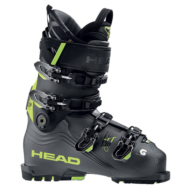 Head Chaussures de Ski Nexo Lyt 130 Rs Anthracite Yellow Profil
