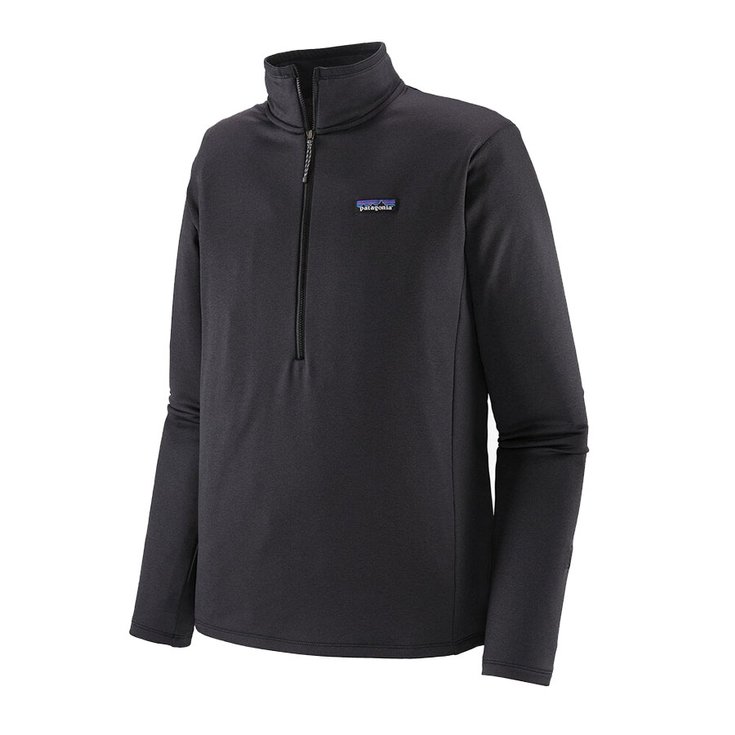 Patagonia R1® Daily Zip-Neck - Black 
