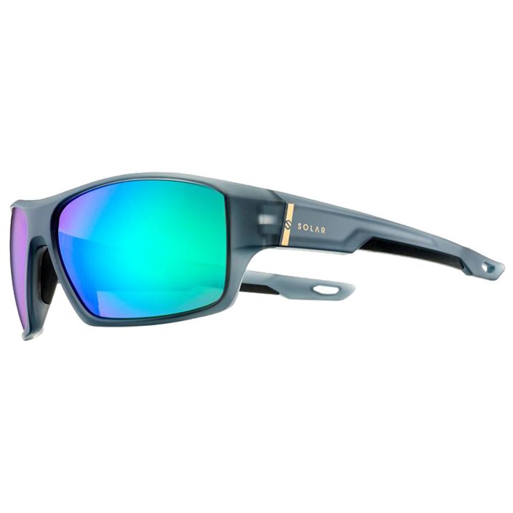 Solar Sunglasses Floyd Gris Translucide Cat 3 Polarized Flash Vert Overview