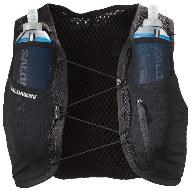 Salomon Gilet Trail Active Skin 4 With Flask Black Black Overview
