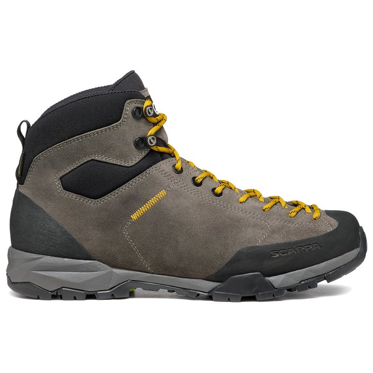 Scarpa Chaussures de randonnée Mojito Hike Gore-Tex Titanium Mustard Présentation