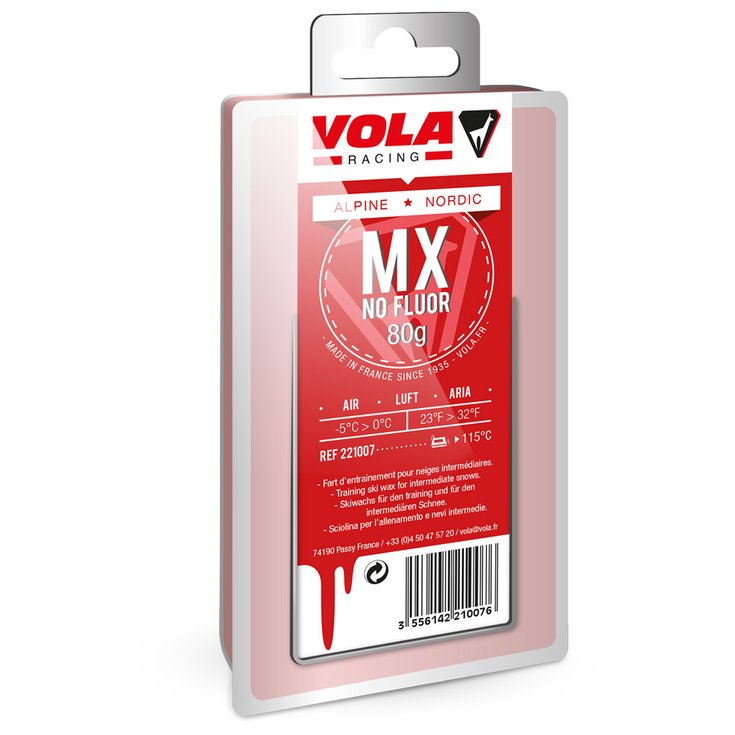 Vola Waxing MX 80g Red Overview