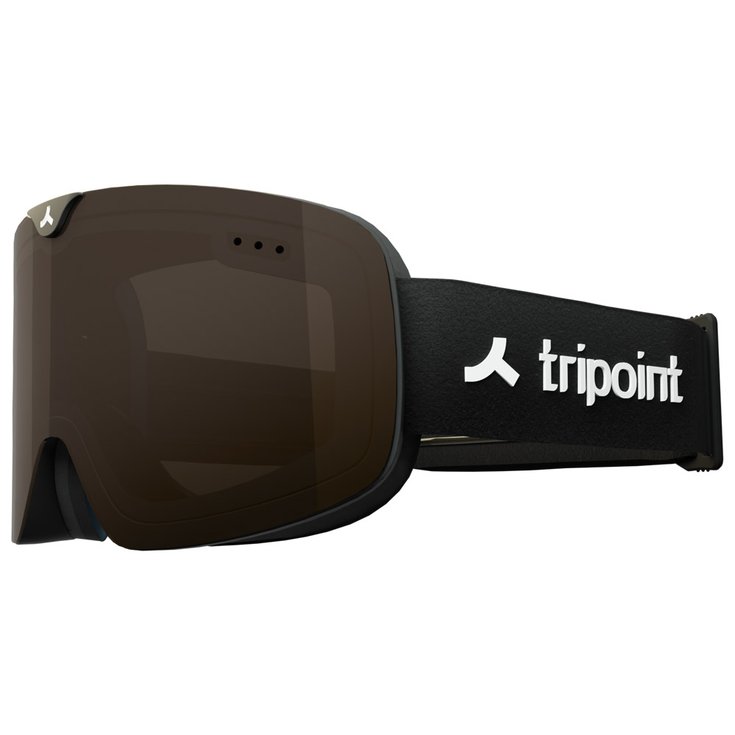 Tripoint Skibrillen Shiceng Dashan Matt Black Brown Gold Multi Voorstelling