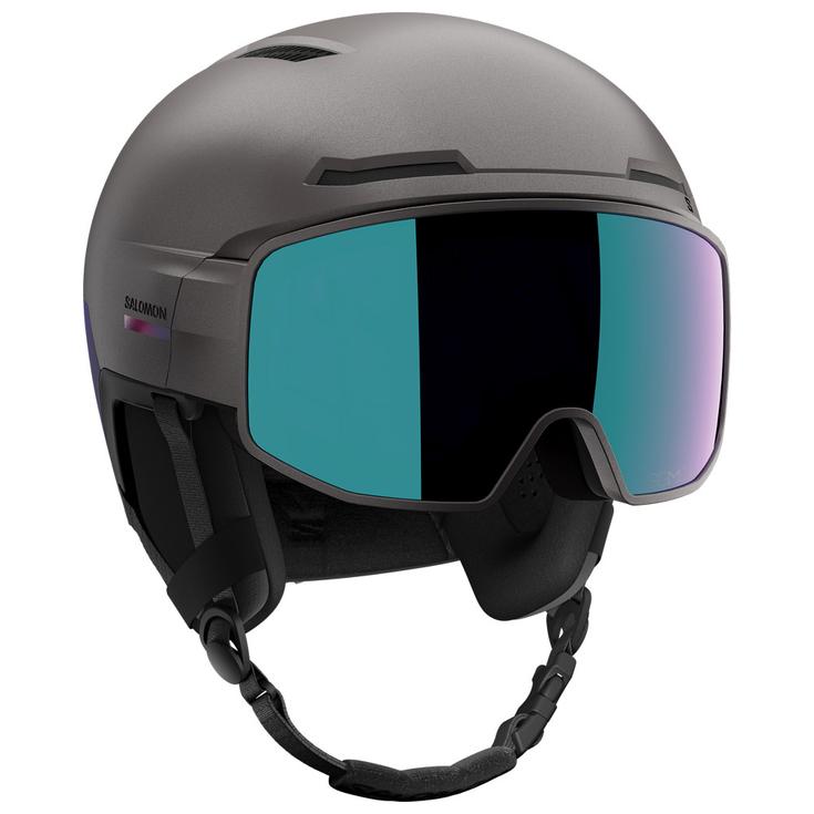 Salomon Visor Helm Driver Pro Sigma Beluga Sky Blue Voorstelling