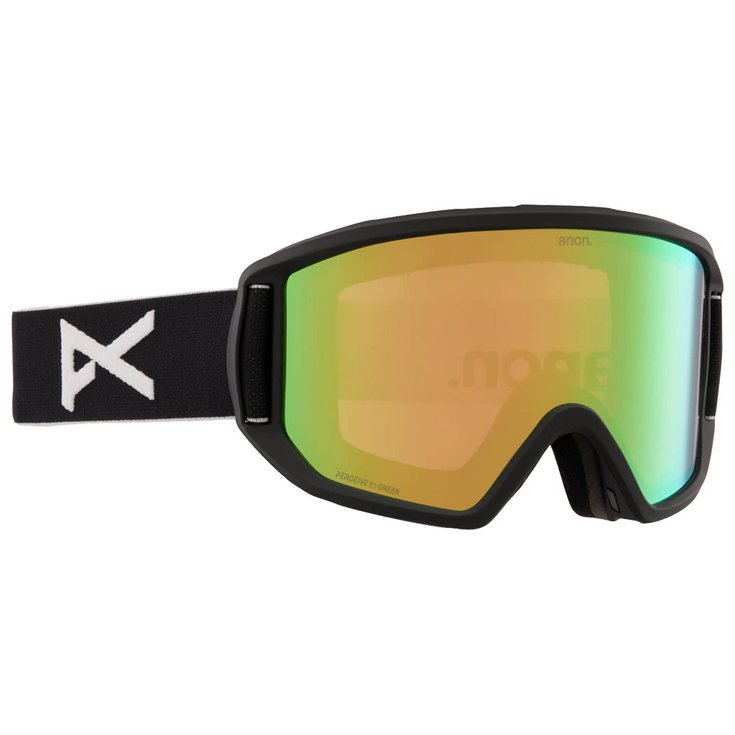 Anon Goggles Relapse Black Perceive Variable Green + Amber Overview