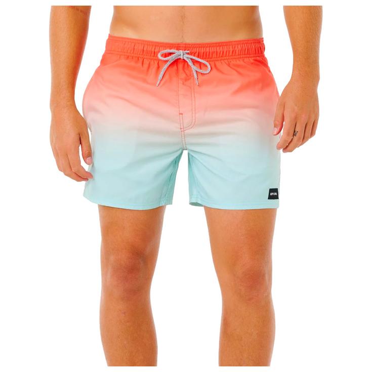 Rip Curl Boardshorts Offset Fade Volley Red Overview